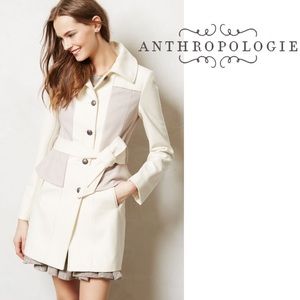 EUC Anthropologie Colette coat by Elevenses Size 8